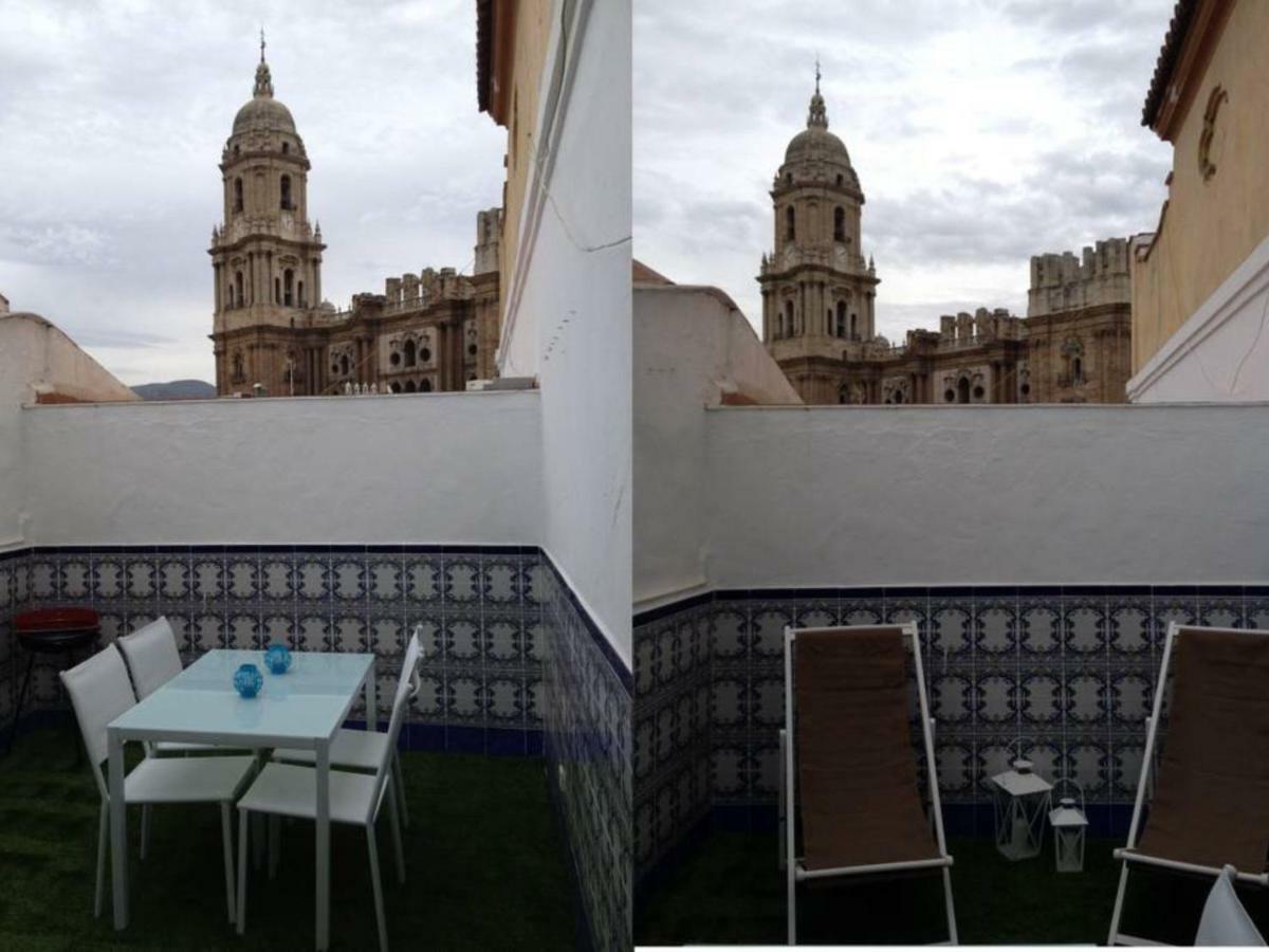 מאלגה Larios Penthouse With Terrace And 2 Bedrooms מראה חיצוני תמונה